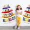 2pcs Happy Birthday Balloon Big 41" Foil Inflated Mylar Balloons for Birthday Party Supplies Baby Shower Decorations